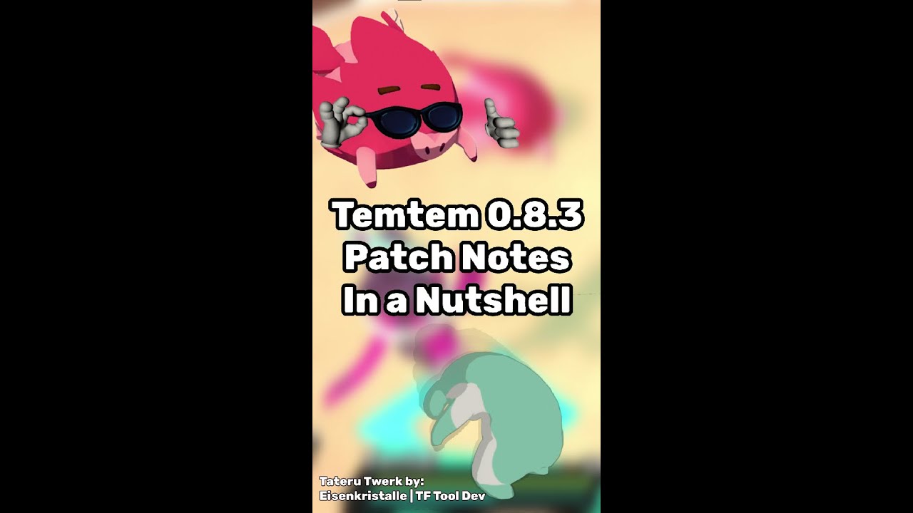 Temtem Arbury Patch Notes 0.8.3 | #Shorts