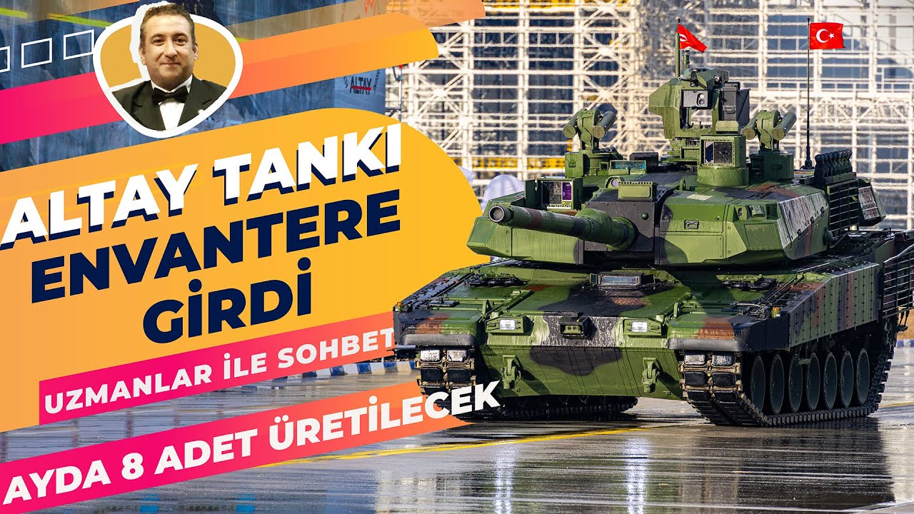 Altay Tankı Envantere Girdi