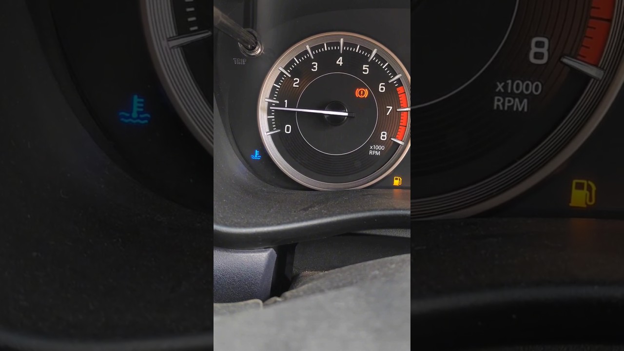 Blue temperature warning lights explain ! #new #cars #knowledge #shorts