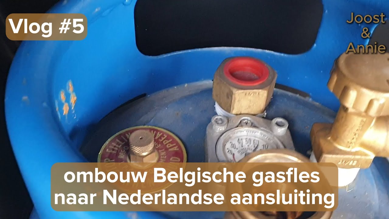 Belgische gastank ombouw naar Nederlandse lpg tank