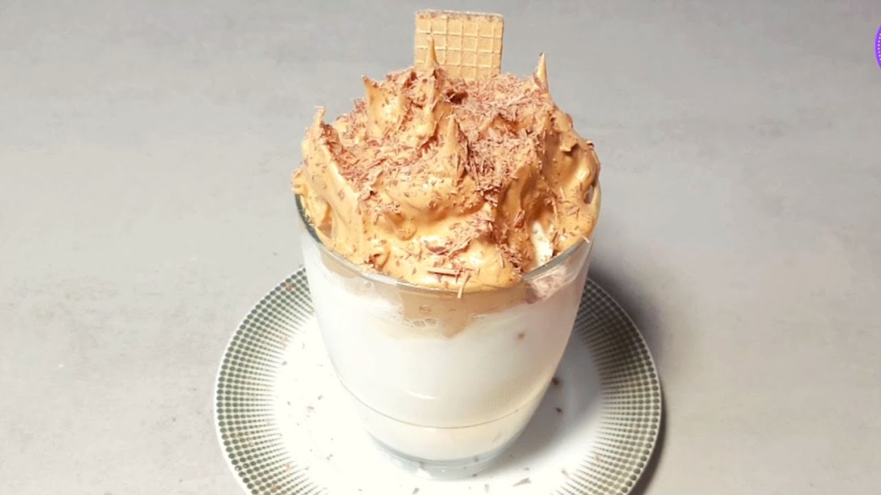 Dalgona Coffee Recipe | How to Make Whipped Coffee | Frothy Coffee | English Captions