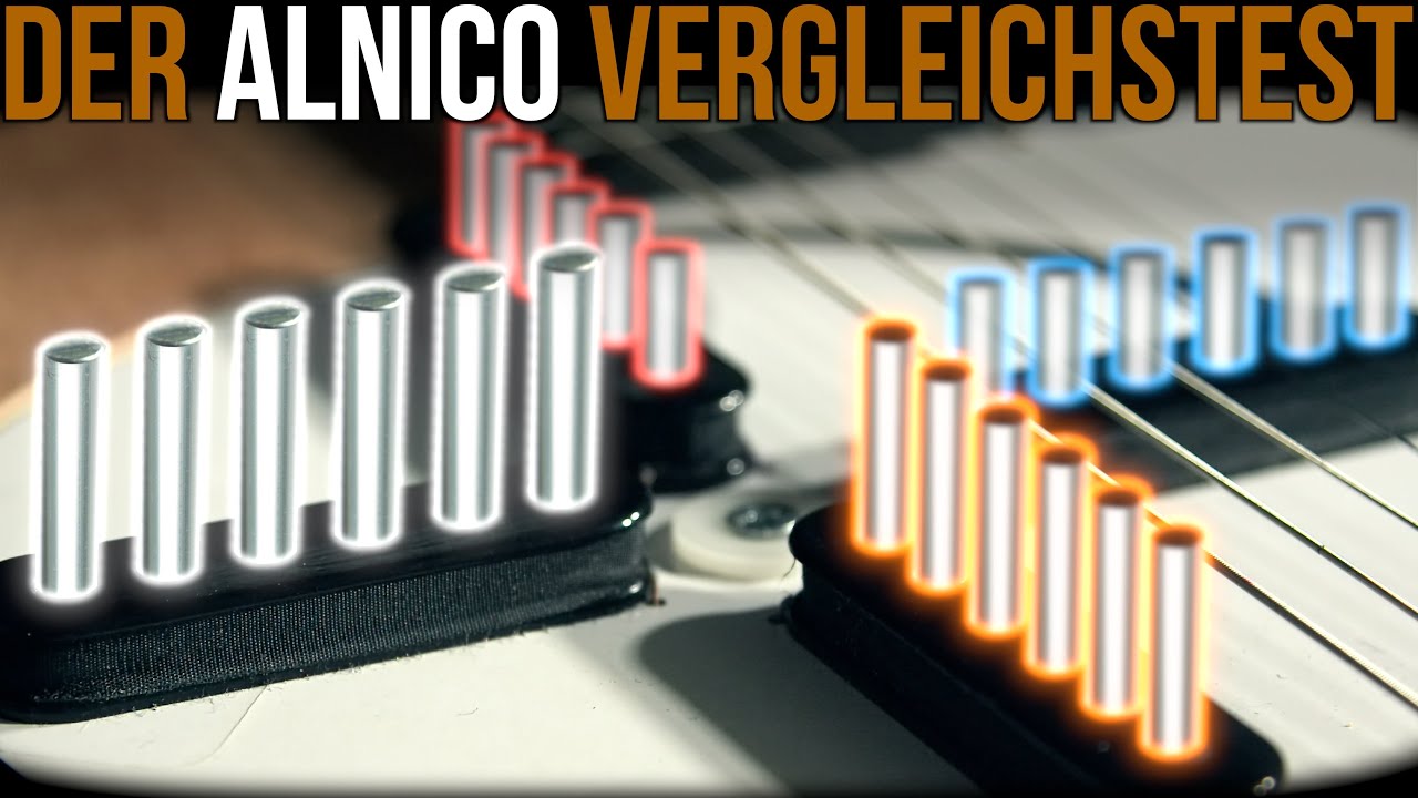 Alnico II, III oder V – hörst du den Unterschied? 🎸🔬