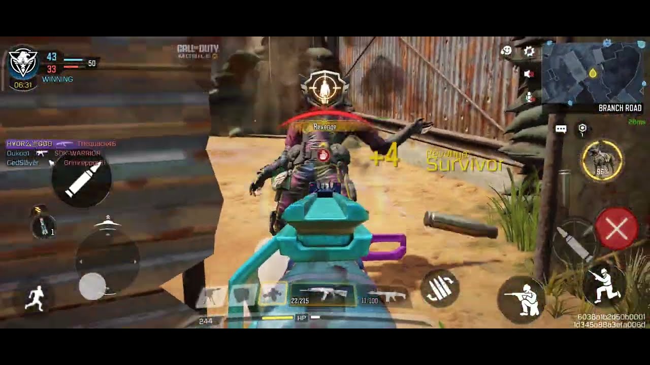COD Mobile Legendary rank multiplayer gameplay 🔥
