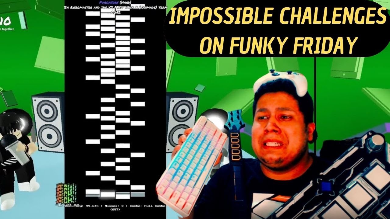 THE HARDEST CHALLENGES EVER DONE ON FUNKY FRIDAY !