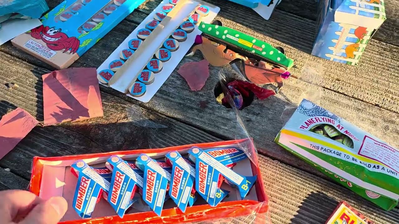 Let's light some vintage fireworks 