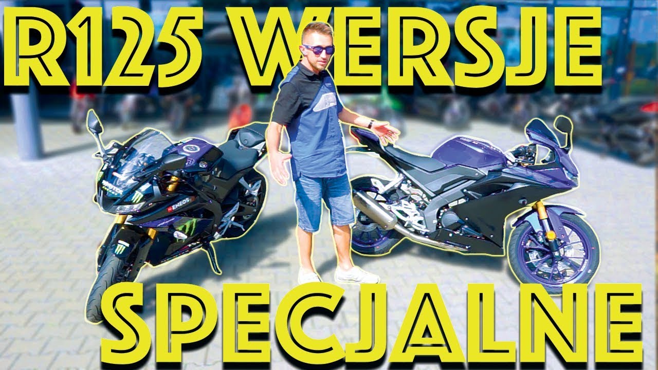 Wersje Specjalne Yamaha R125 - Monster Energy i Pakiet Sport
