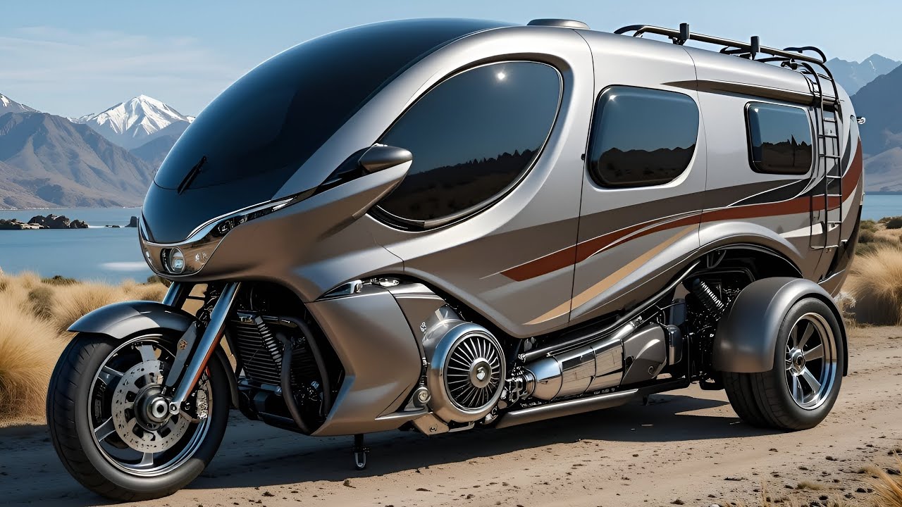 2025 Insane Honda Gold Wing — трёхколёсный трёхколёсный кемпер