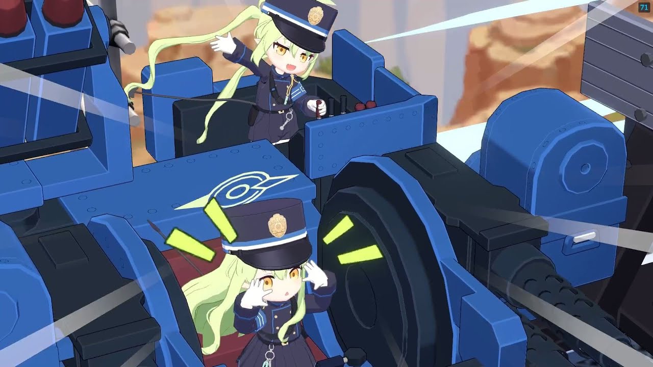 Battle Hikari & Nozomi【Blue Archive】