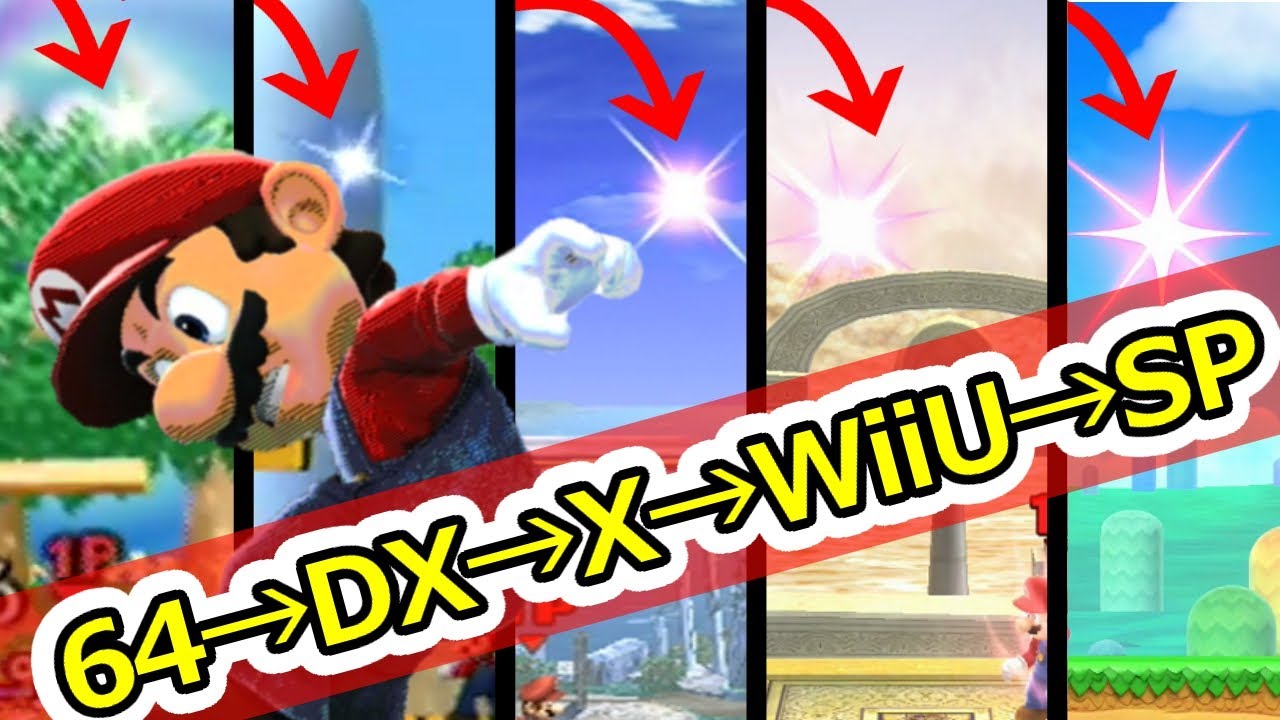 【64･DX･X･WiiU･SP】歴代スマブラ「スターKO」全キャラ+DLC比較まとめ【STAR KO】Super Smash Bros.
