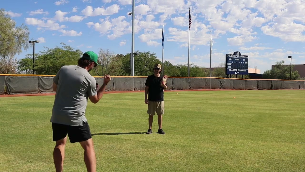 Double Cuts with the ball in left centerfield