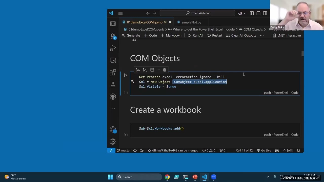 שילוב יכולות ה PowerShell יחד עם אקסל לאוטומציה ושיפור המהירות יחד עם שילוב כלי AI - יכולת מדהימה
