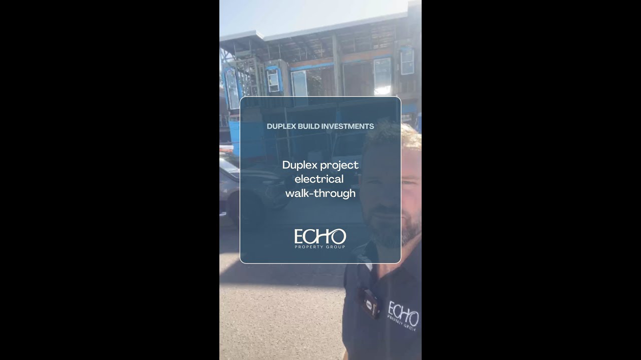 Duplex project electrical walk-through