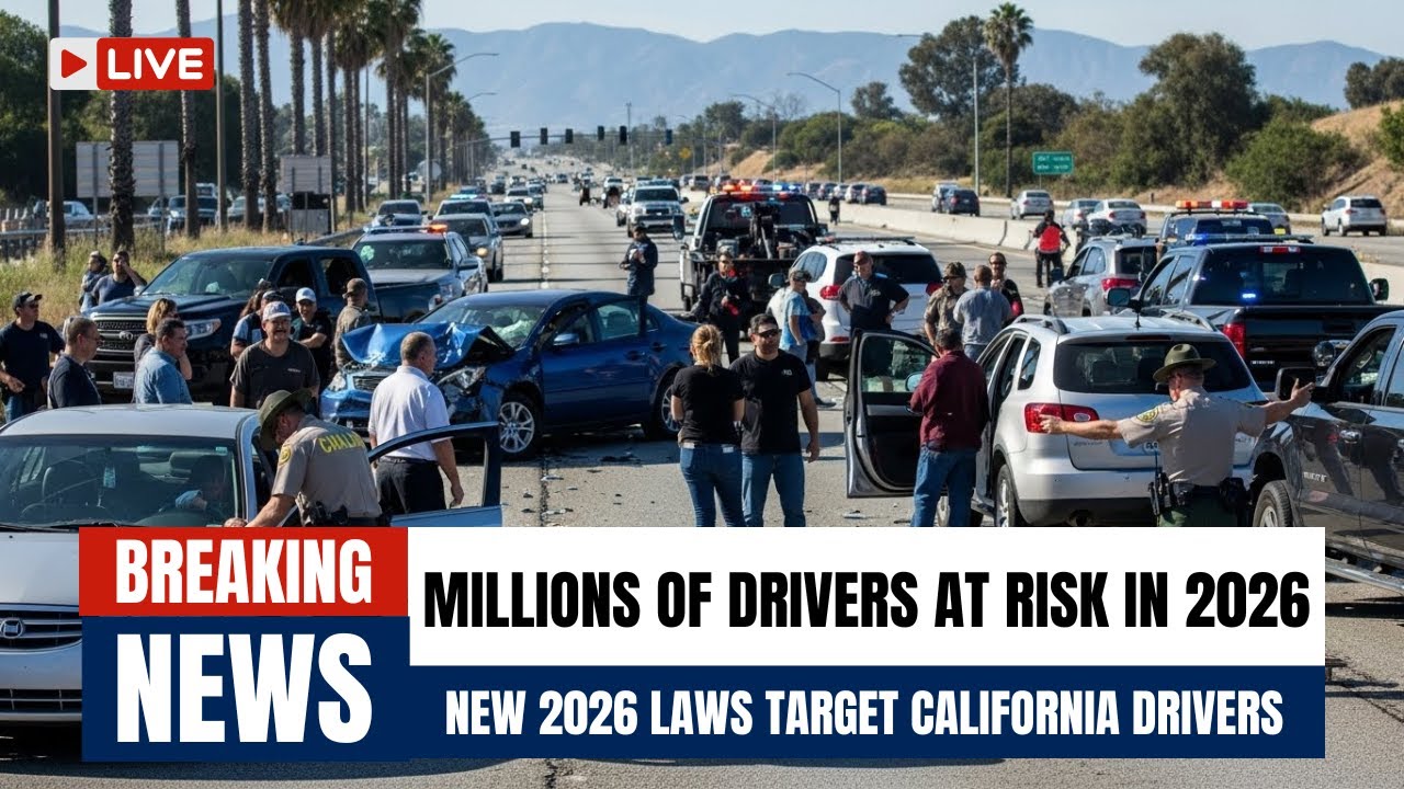 January 2026: The New California Driving Laws That Could Cost You MILLIONS
