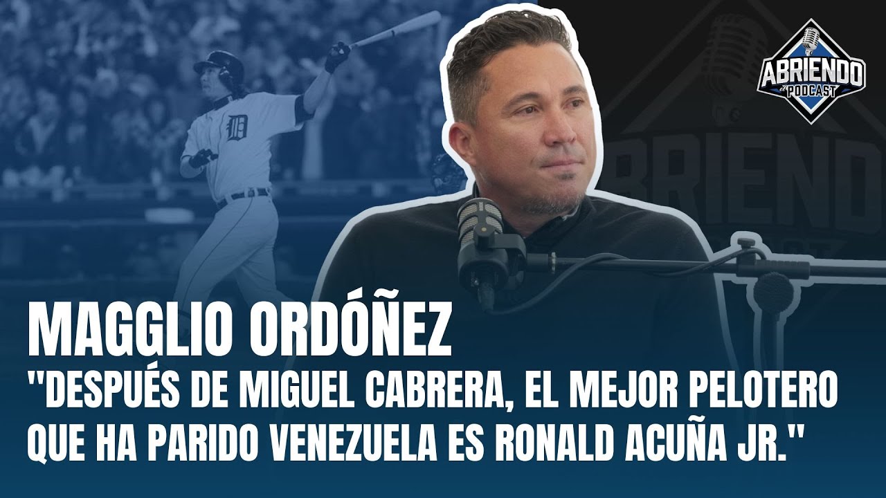 MAGGLIO ORDÓÑEZ, UNO DE LOS MEJORES BATEADORES VENEZOLANOS, HABLA DE SU LARGA CARRERA EN EL BÉISBOL