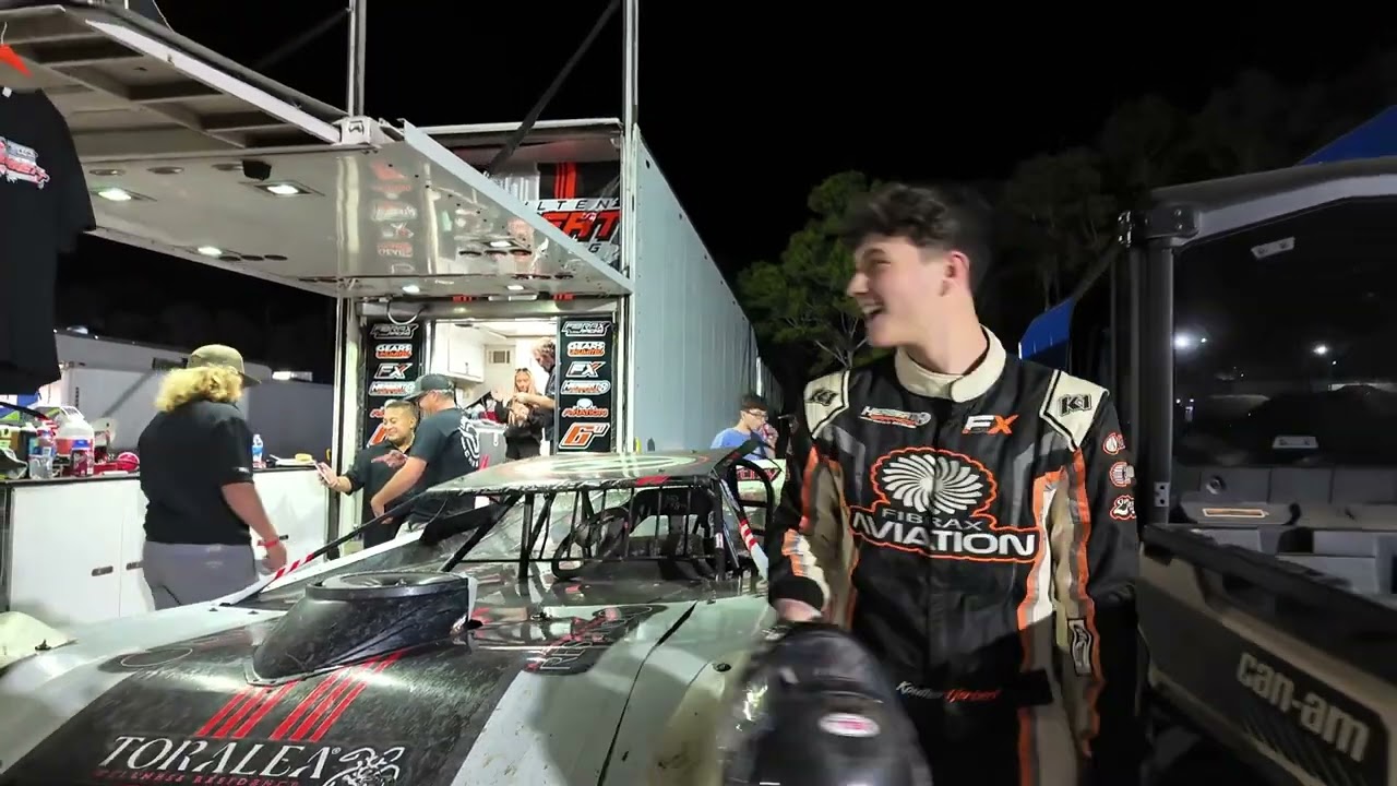 Volusia Raceway with the Fibrax Racing Team and Koulten Herbert