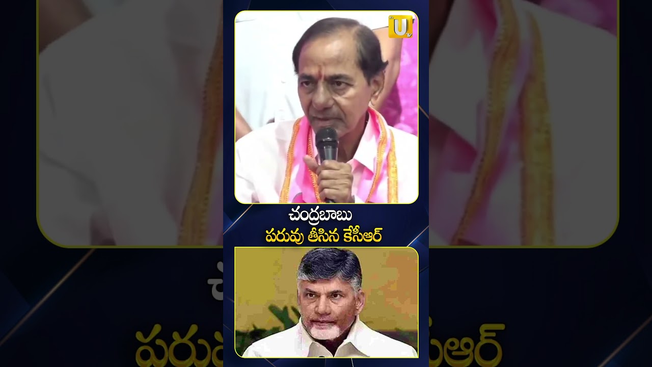 KCR Satirical Comments on Chandrababu Naidu | చంద్రబాబు పరువు తీసిన కేసీఆర్ #kcr #viralshort