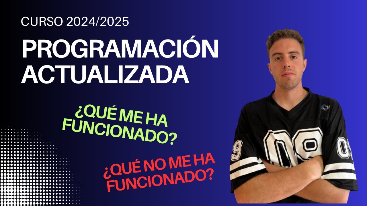 Mi Programación 📅  Actualizada de Educación Física del 2024/2025