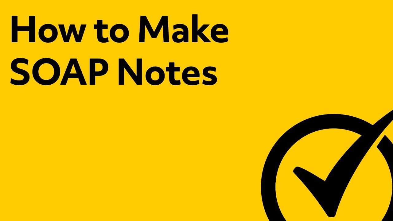 How to Make SOAP Notes Easy (NCLEX RN Review)