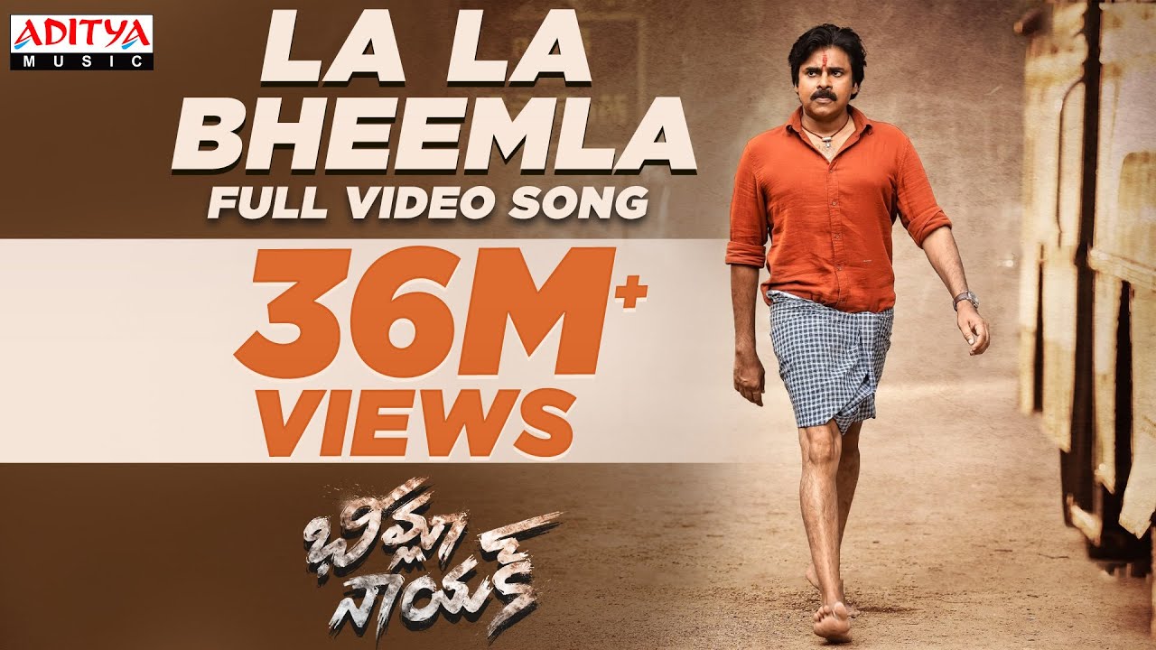 La La Bheemla Full Video Song|