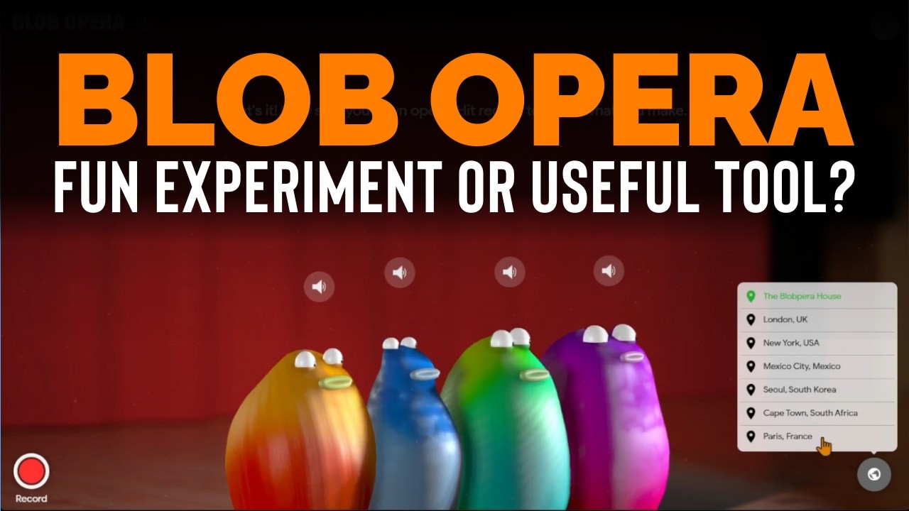 Blob Opera: Fun Experiment or Useful Tool?