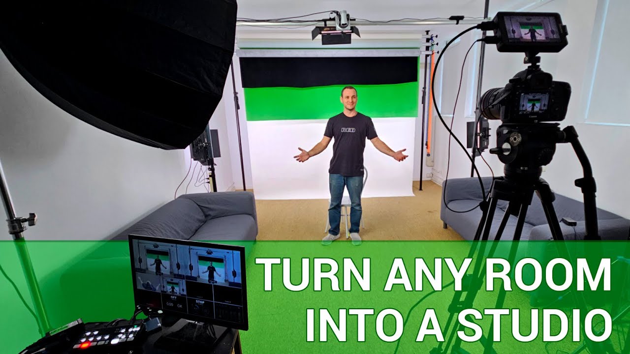 Want to turn a spare room into a Content Creation Studio?