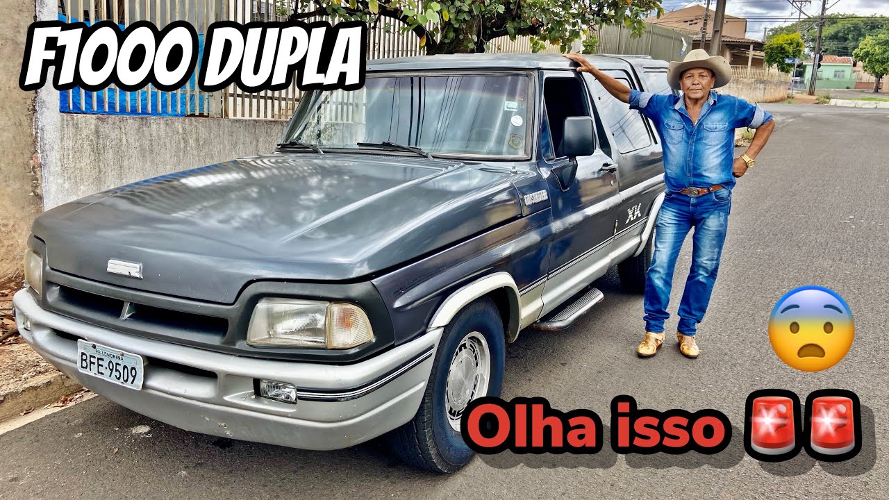 f1000 cabine dupla turbo diesel com geladeira confira | Jhonatan Morais