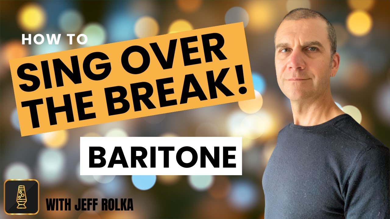 How to Sing High Notes - How to Sing Over the Break - Baritone #singing #vocaltechnique #vocaltips
