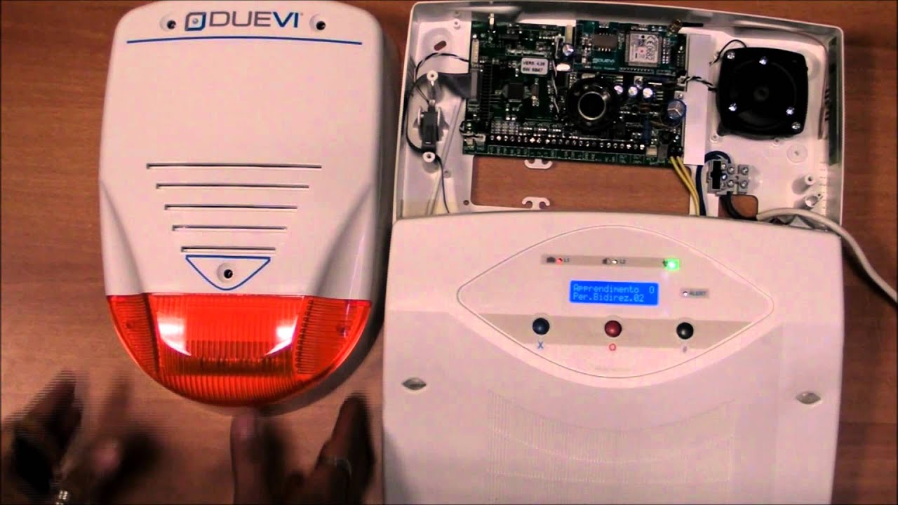 DUEVI Videotutorial 2 - CE60 Apprendimento Sirena Radio