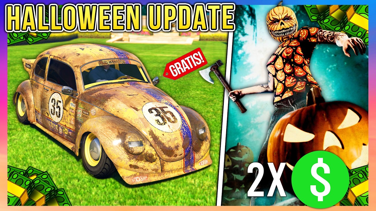 Fette Eventwoche in GTA Online! Halloween DLC, 2x$ Bunker Verkauf & mehr! | GTA 5 Eventwochen News