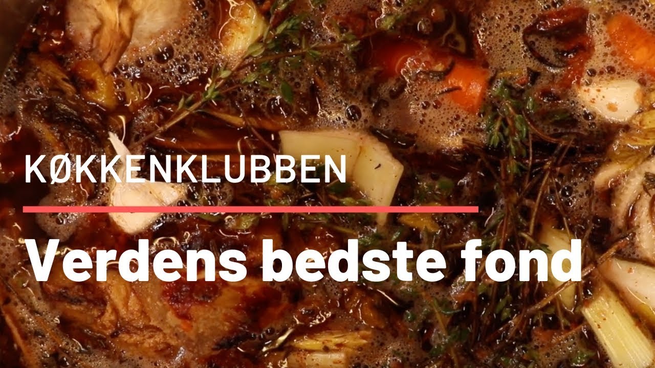 VERDENS BEDSTE FOND! Sådan laver du en lækker fond. TV-kokken Claus Holm viser dig hvordan.