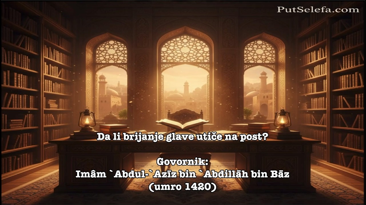 Da li brijanje glave utiče na post?