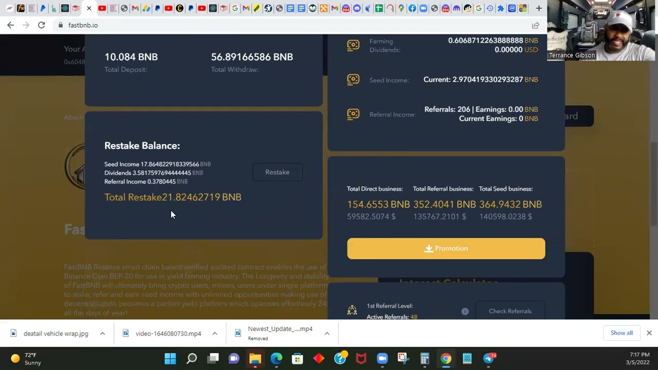 FastBNB 3/5/2022 Update