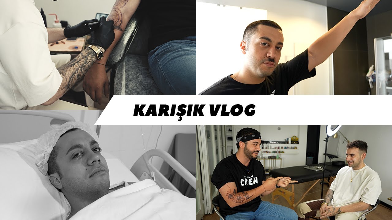 BURUN AMELİYATI OLDUM, DÖVME YAPTIRDIM! - Karışık Vlog