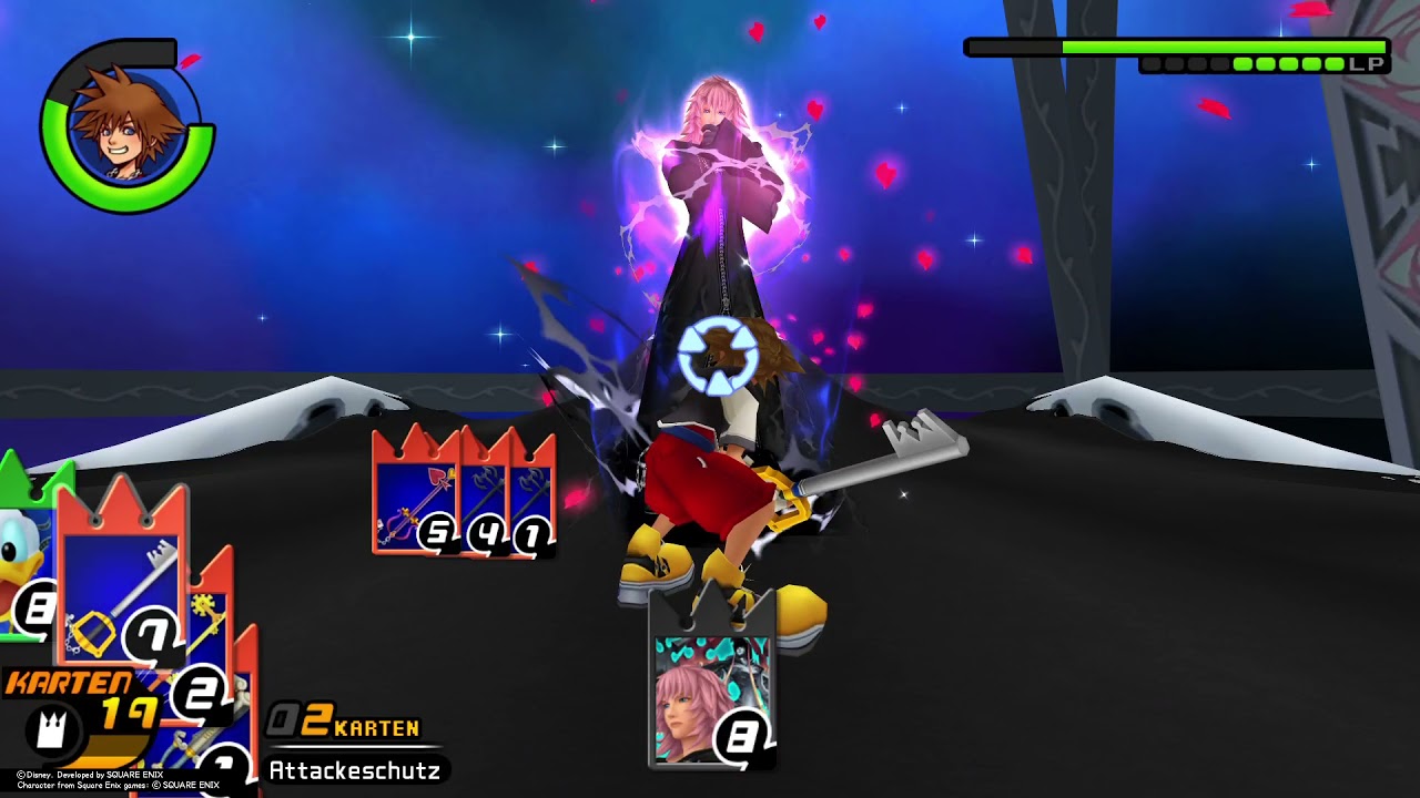 Kingdom Hearts Re: Chain of Memories HD - Final Marluxia Fight