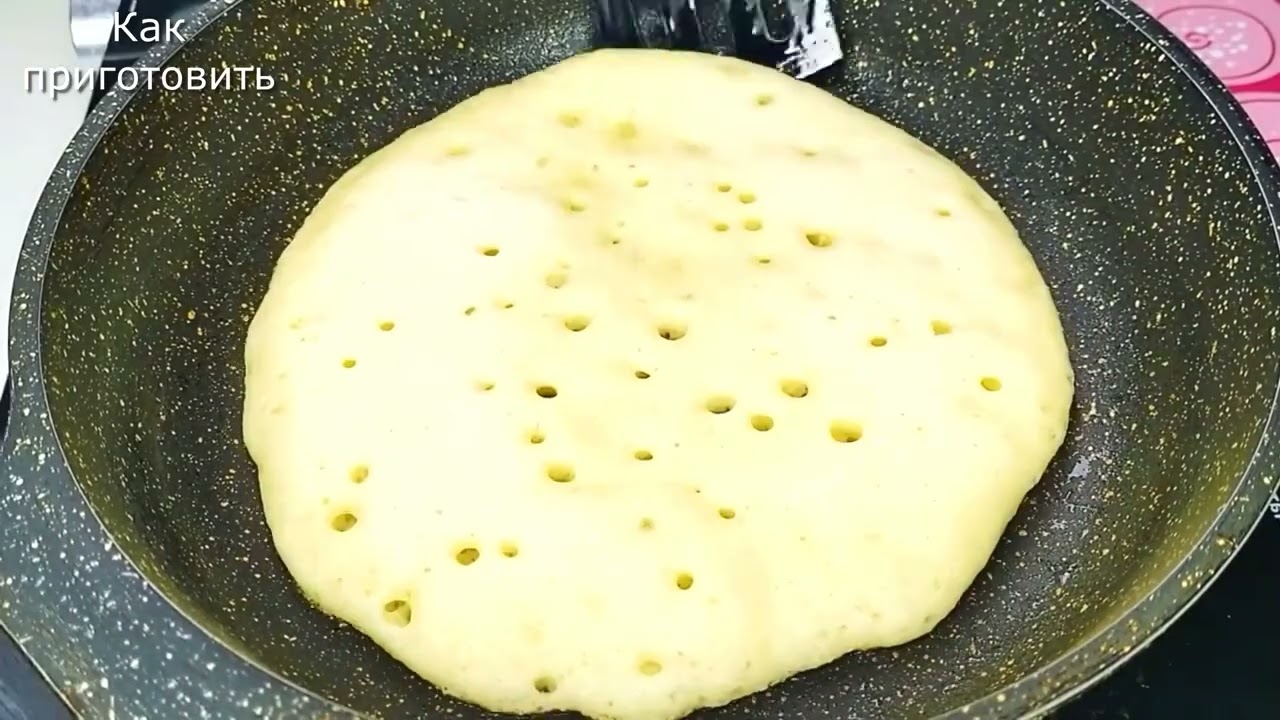 Блины на молоке дрожжах и манке