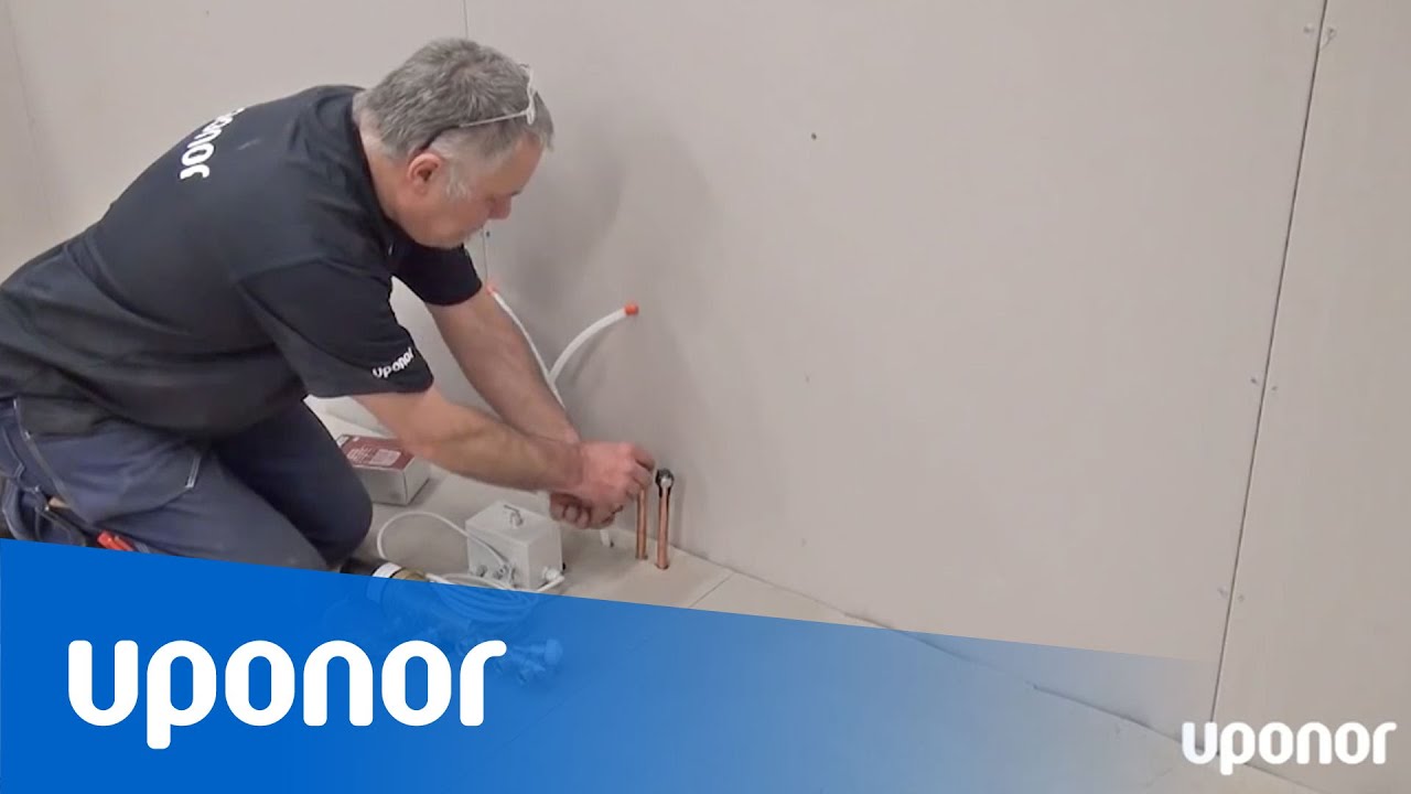 Instruktionsfilm: Uponor ElPush 12 monteras och avluftas