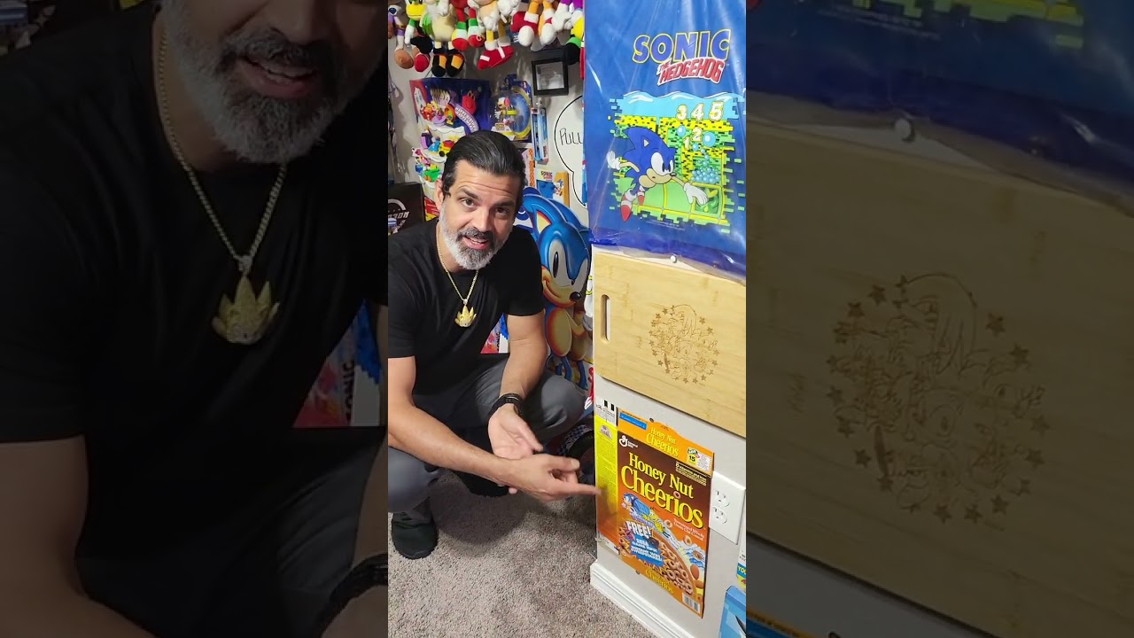 Jason Griffith, The Voice of Sonic the Hedgehog. A surprise visit to a super fan #sonicthehedgehog