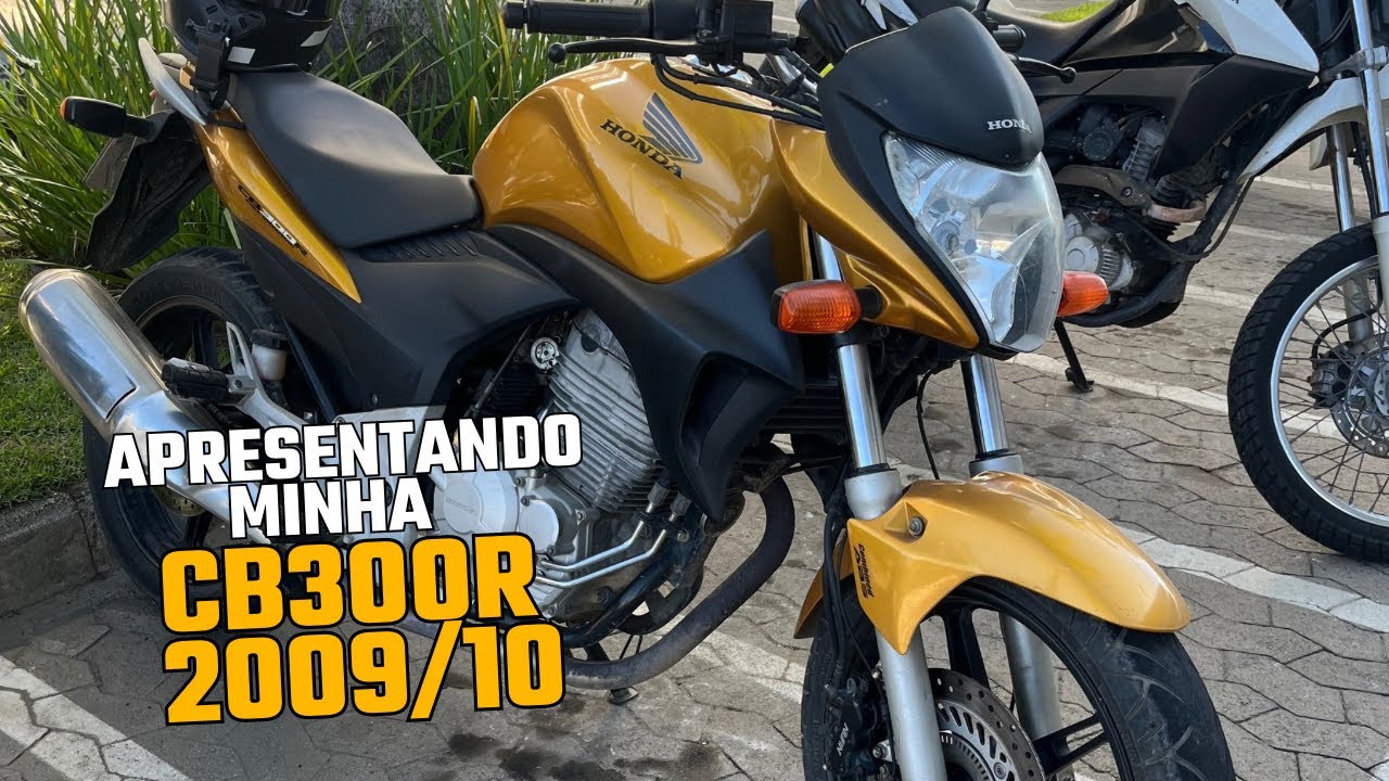 Apresentando minha moto no canal-Cb300r 2009/10 versão C-ABS