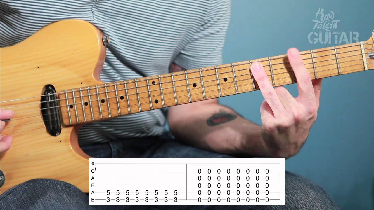 Learn How To Play 7 Nation Army by The White Stripes on Guitar (Lesson Video by Raw Talent Guitar)