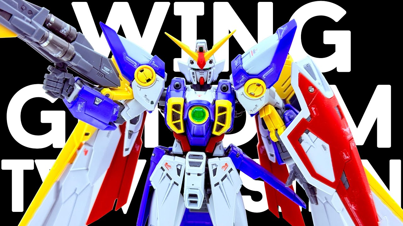 Прелюдия к величию! | Распаковка и обзор RG Wing Gundam (телевизионная версия) [4K]