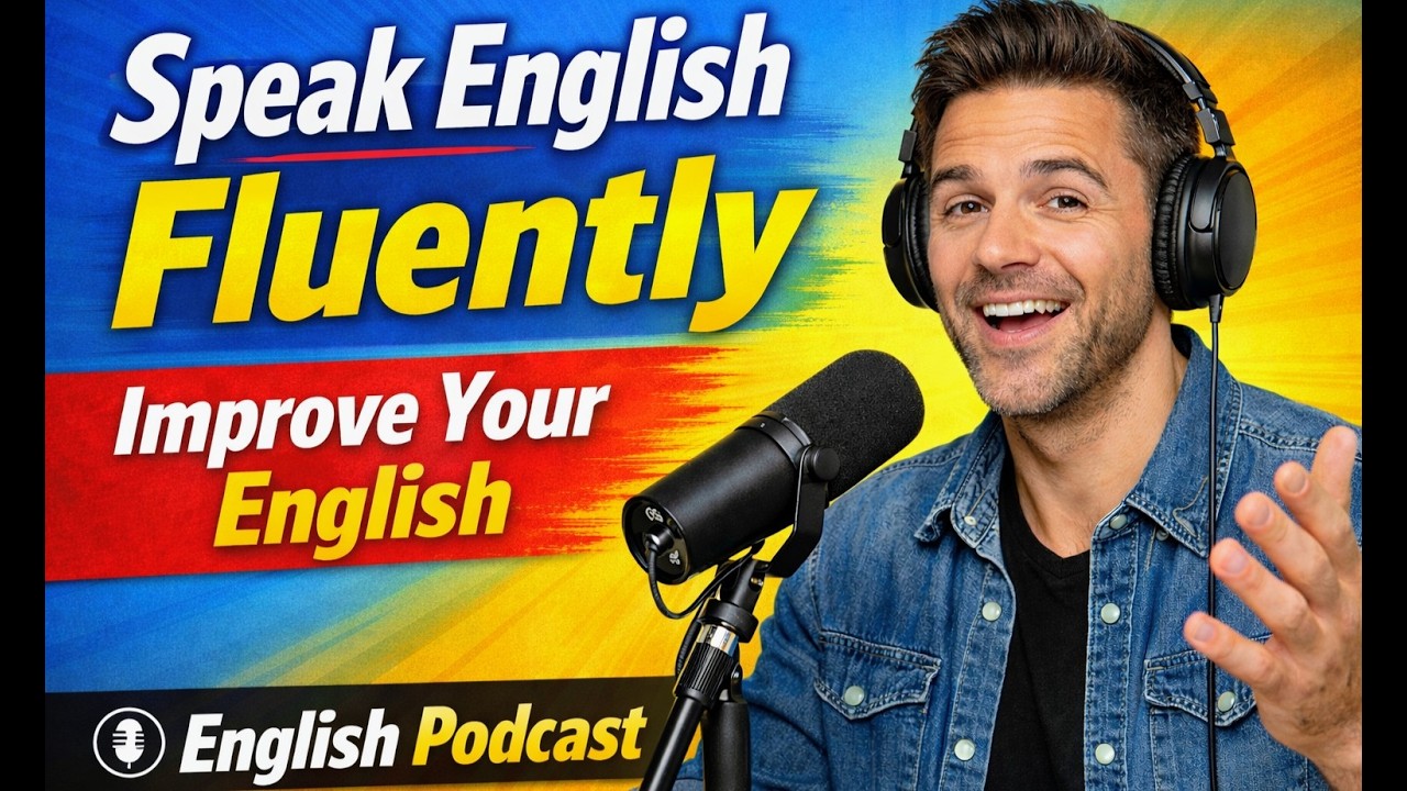 Speak English Fluently and Confidently Improve Your English Fluency Every Day English Podcast