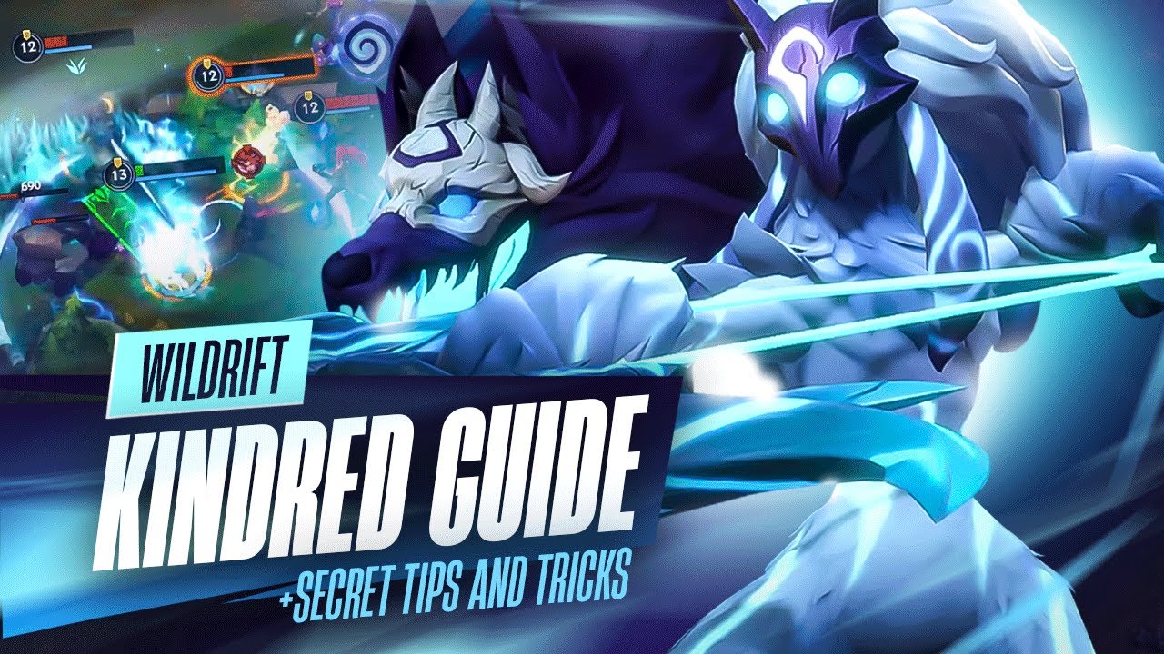 WILD RIFT — ЛУЧШИЙ ГИД ПО KINDRED + СЕКРЕТНЫЙ СОВЕТ ПО РАЗБИТОМУ ЗРЕНИЮ