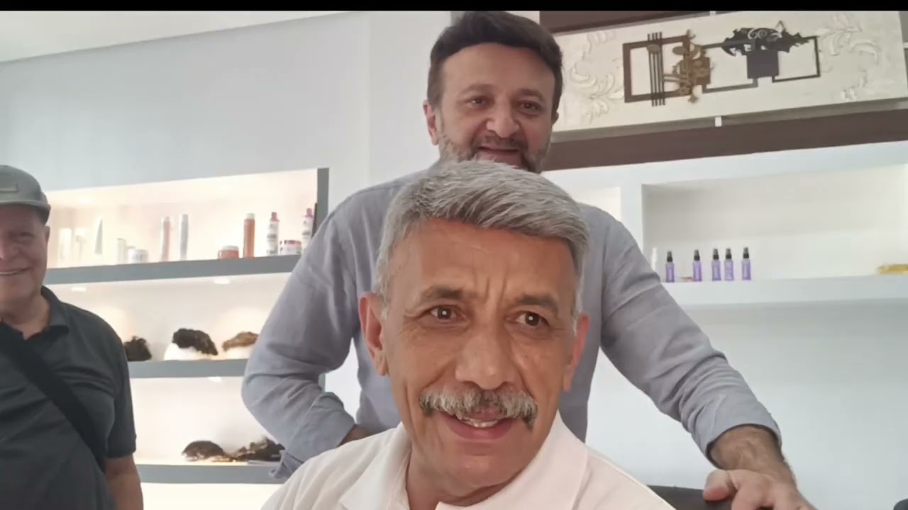 mais uma realização de um sonho colocando a prótese capilar 😃👏