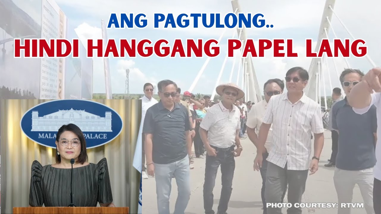 ANG PAGTULONG..  HINDI HANGGANG PAPEL LANG