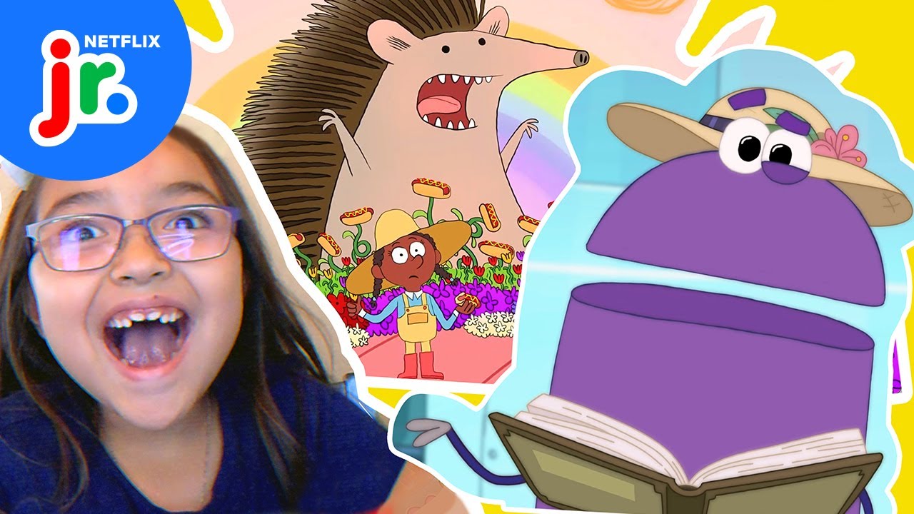 Tiffany's Extraordinary Garden 🌷 StoryBots Super Silly Stories | Netflix Jr