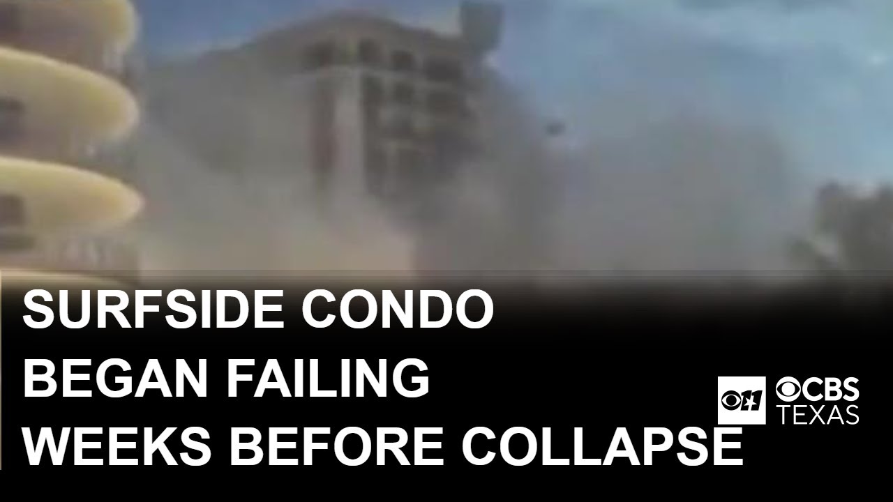Surfside condo started failing weeks before deadly collapse, investigators say