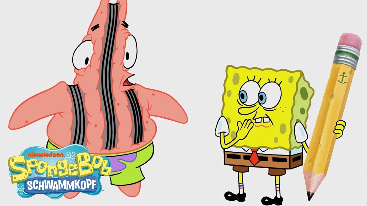 SpongeBob | KritzelBob kehrt zurück! | Die besten KritzelBob-Momente | SpongeBob Schwammkopf