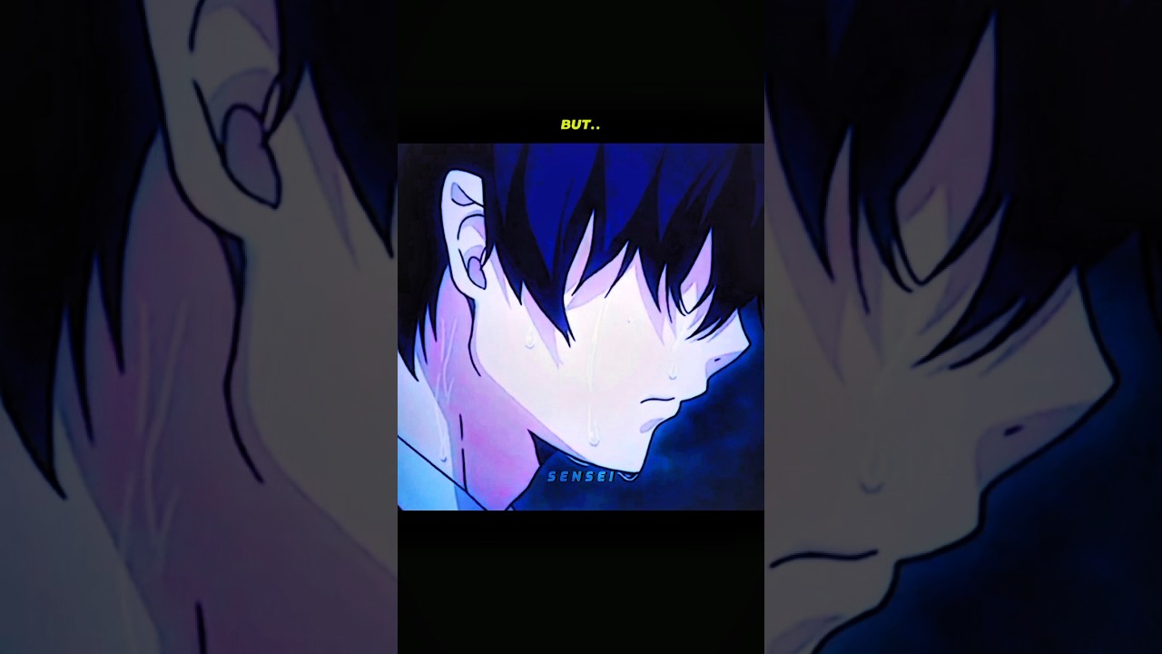 WHEN YOU ARE SAD BUT..❤️&zwj;🩹 | Kamin Song Edit #anime #motivation #quotes #animeedit #shorts