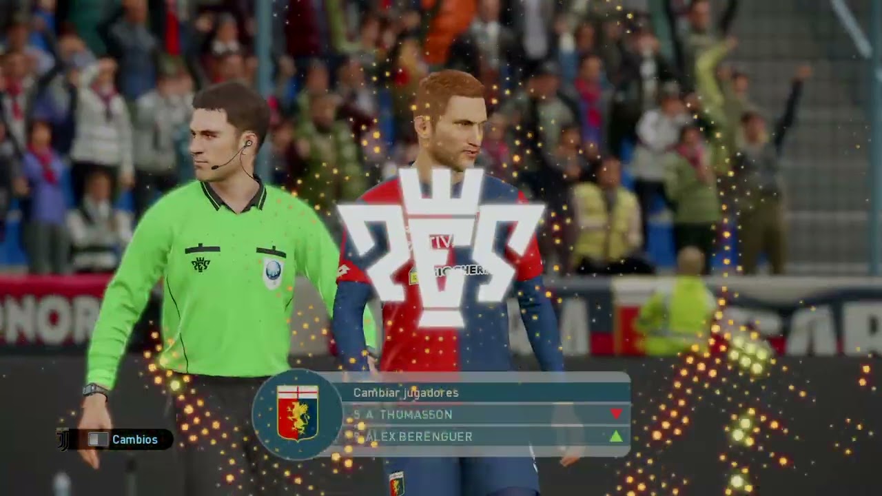 Juve vs Genoa LIGA 43 -44 2nd HALF (ULTRA SCRIPTED TIKI TAKA & PELÉ SAVING THE DAY)