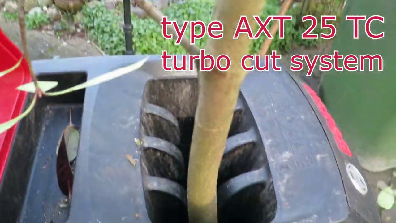 Bosch AXT 25 TC Turbine Cut Shredder (hakselaar) 2020